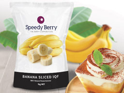 Banana Sliced IQF 1kg SpeedyBerry